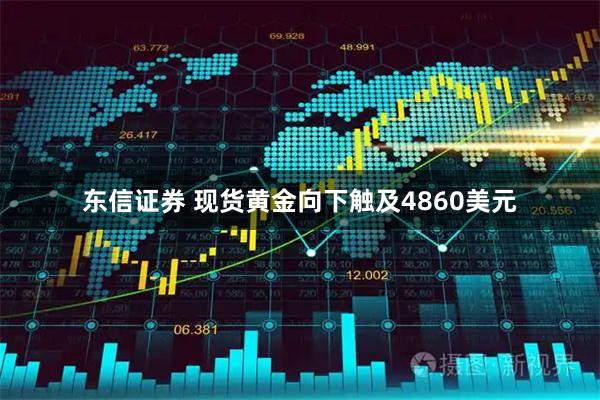 东信证券 现货黄金向下触及4860美元